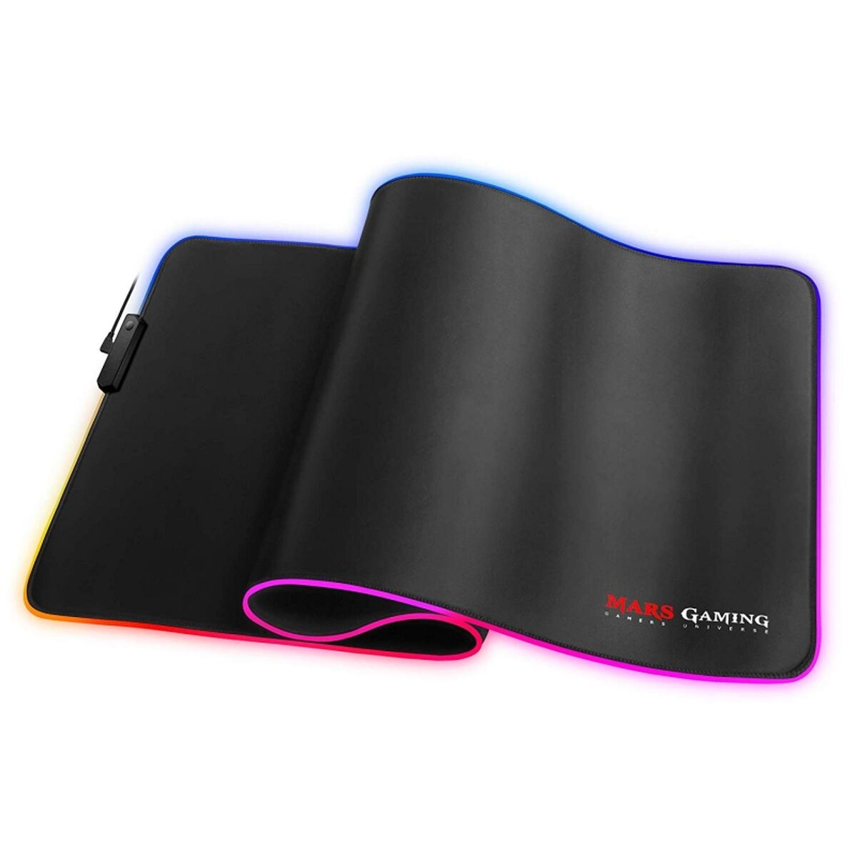 Gaming Mat with LED Illumination Mars Gaming MMPRGB2 Black