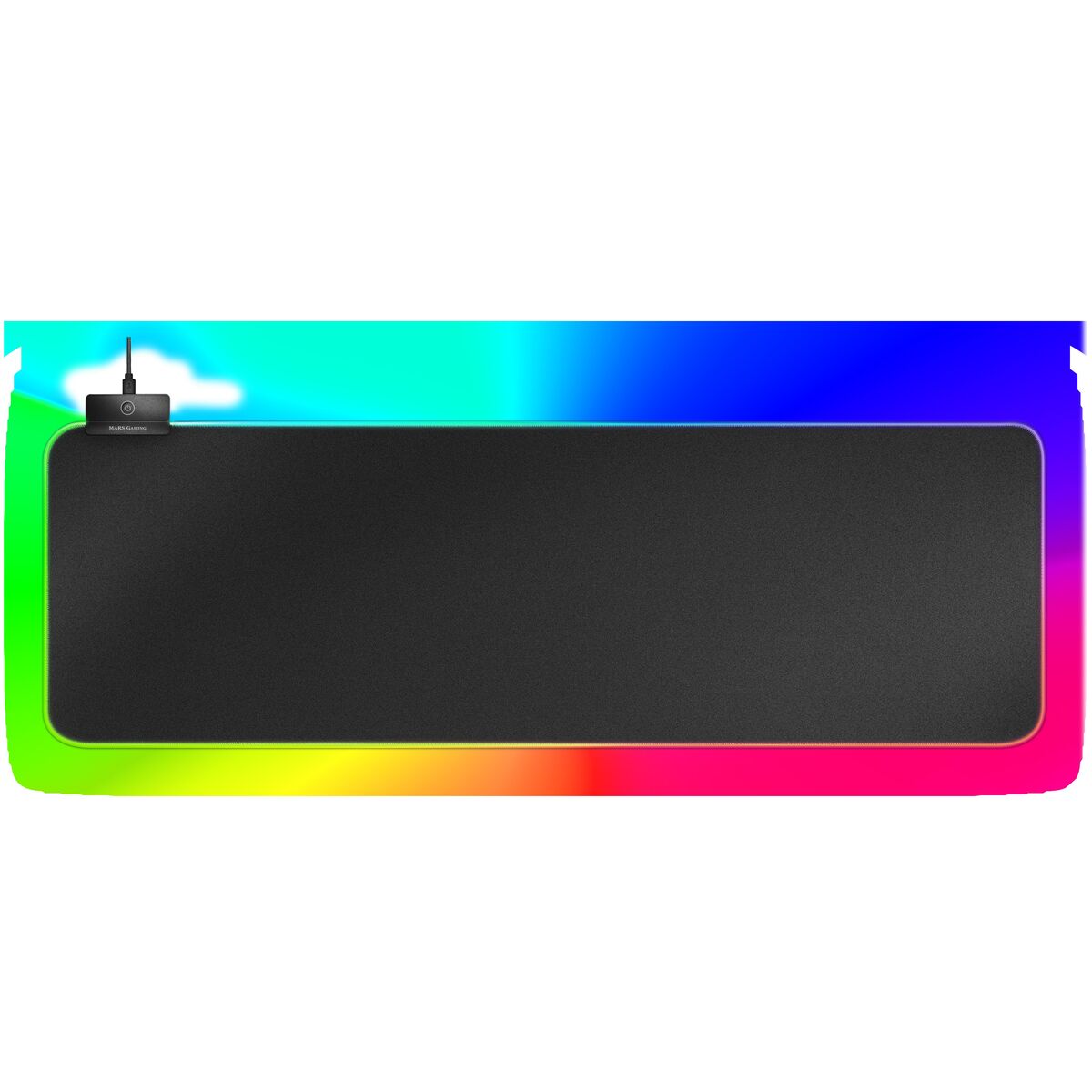 Gaming Mat with LED Illumination Mars Gaming MMPRGB2 Black