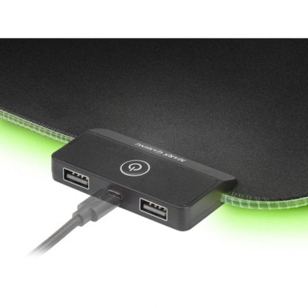 Gaming Mat with LED Illumination Mars Gaming MMPRGB2 Black