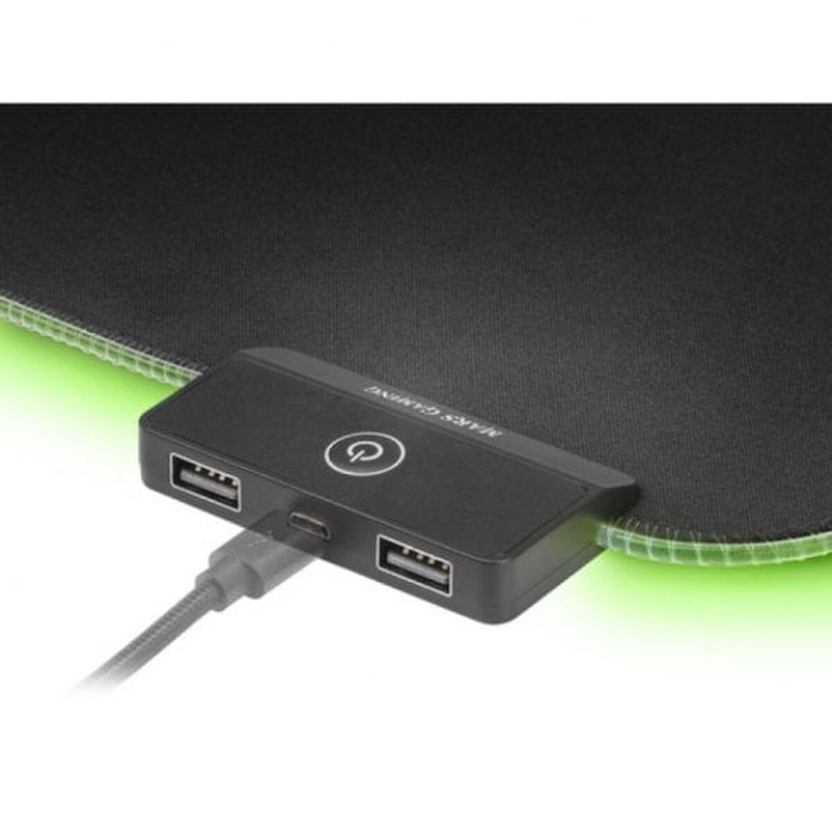 Gaming Mat with LED Illumination Mars Gaming MMPRGB2 Black