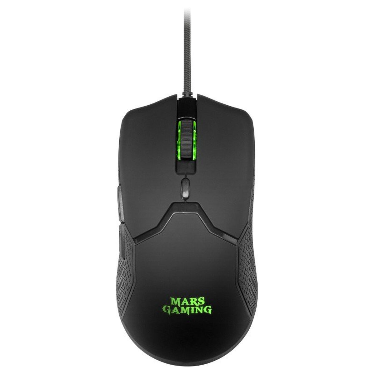 Keyboard with Gaming Mouse Mars Gaming MCPXBES Black Spanish Qwerty