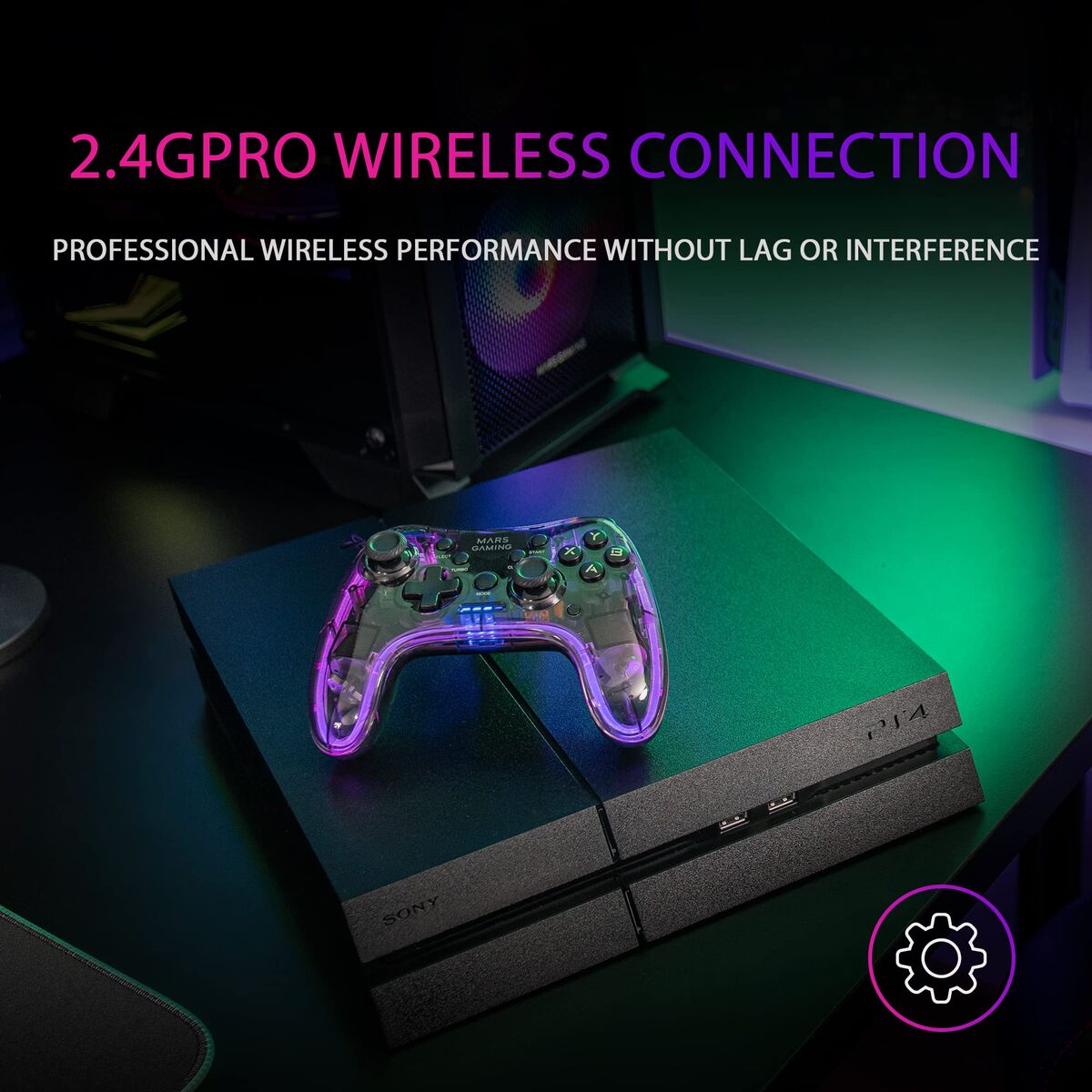 Wireless Gaming Controller Mars Gaming MGP24