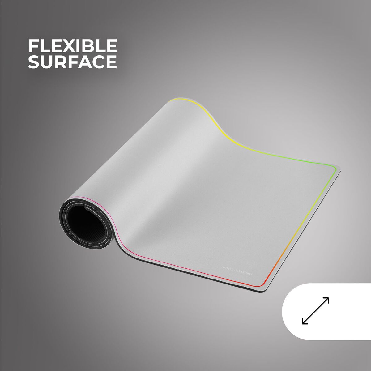 Gaming Mouse Mat Mars Gaming Mmp224 White