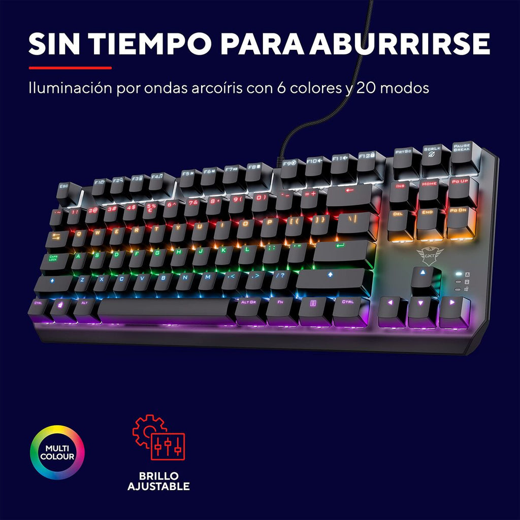 Gaming Keyboard Trust 24407 GXT834 Black
