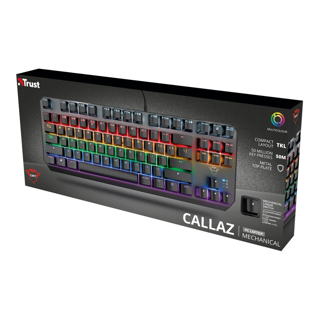 Gaming Keyboard Trust 24407 GXT834 Black