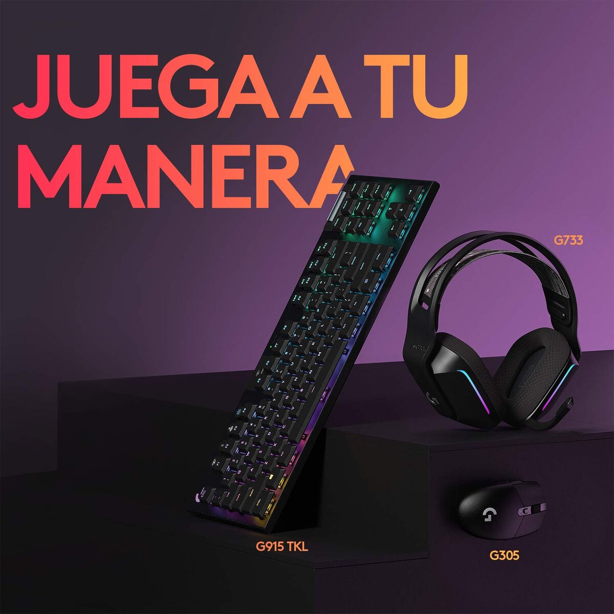 Gaming Mouse Logitech G305 12000 dpi Black