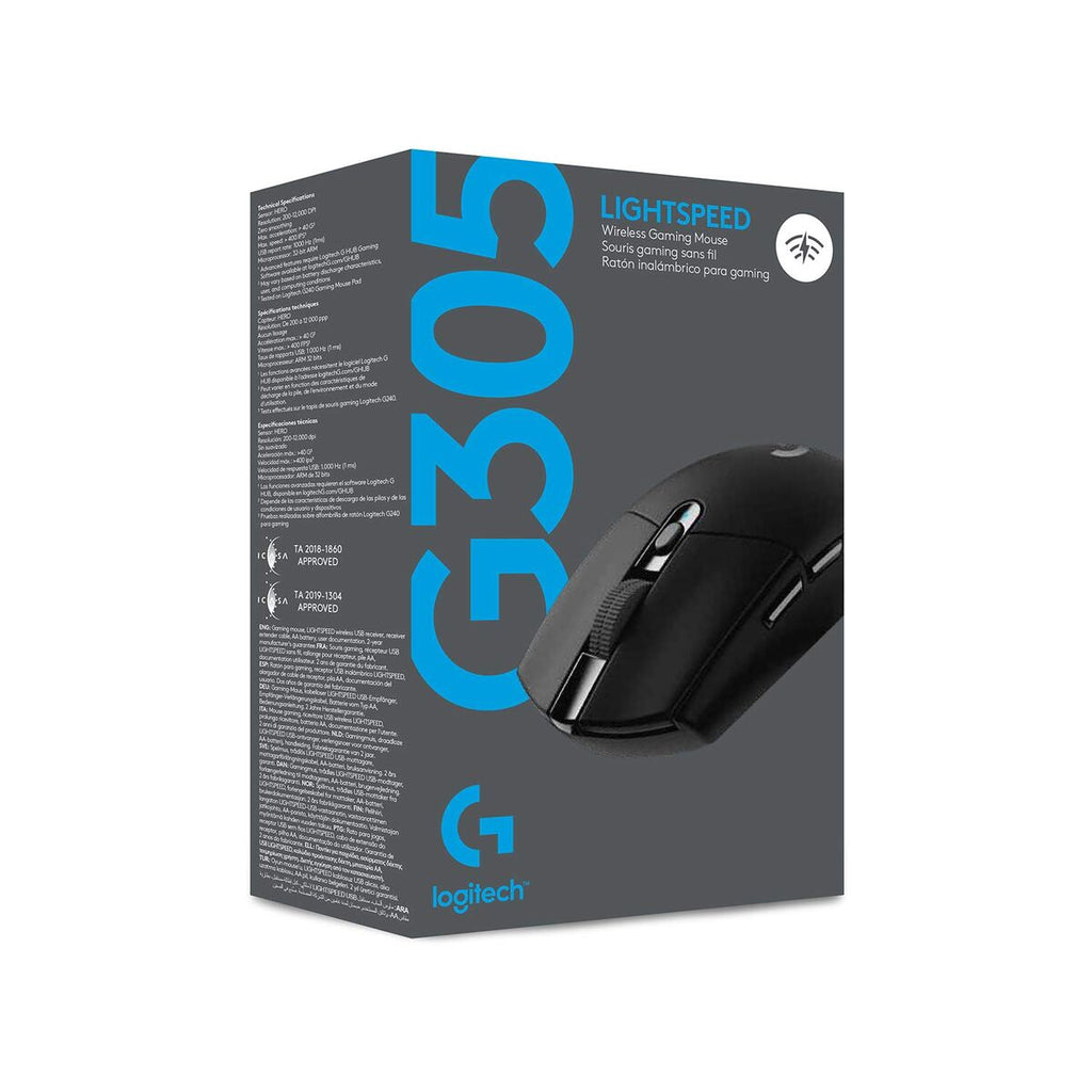 Gaming Mouse Logitech G305 12000 dpi Black
